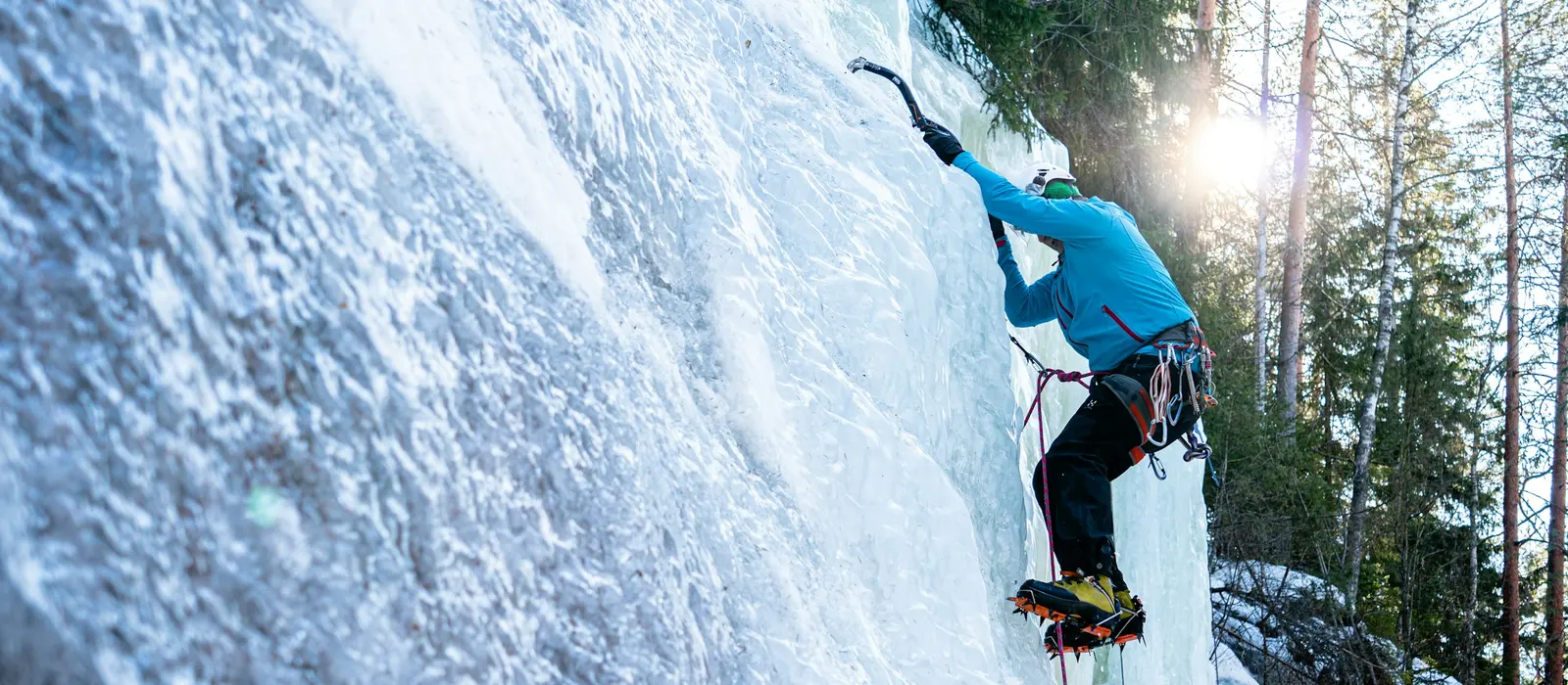 Cascade de glace & dry tooling